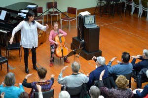 Cello masterclass with Heleen du Plessis